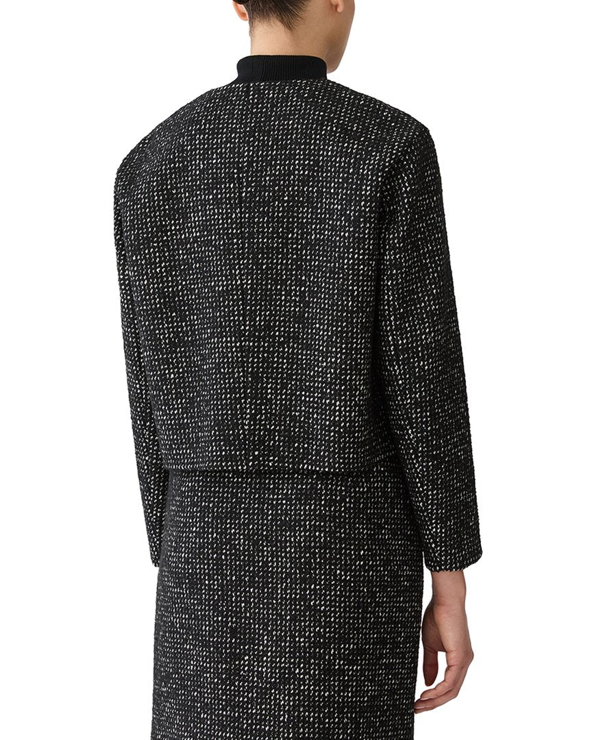 Lafayette 148 New York Lafayette 148 New York Collarless Drop Shoulder Jacket