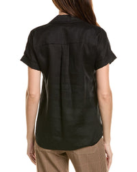 Lafayette 148 New York Huxley Linen Blouse