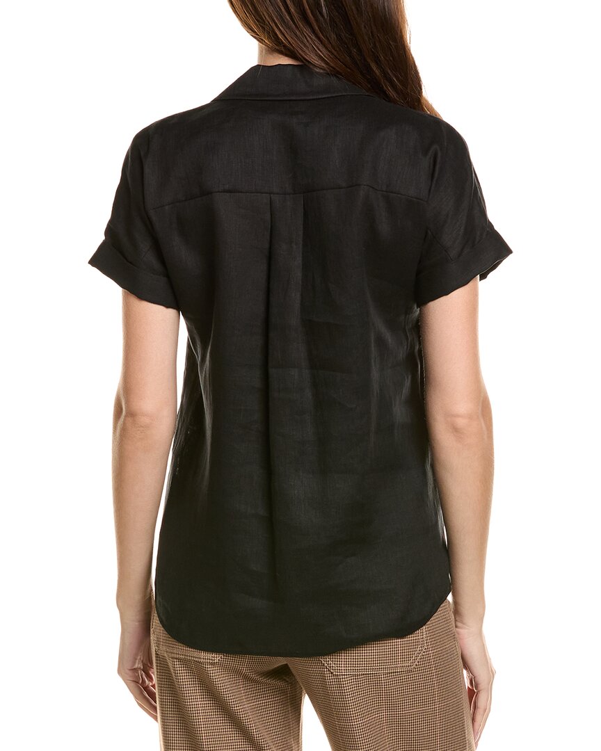 Lafayette 148 New York Huxley Linen Blouse