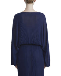 Lafayette 148 New York Pleated Dolman Silk Sweater