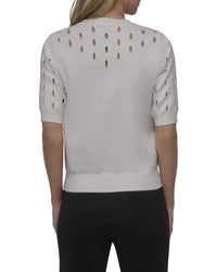 DKNY Dkny Cutout Detail Sweater