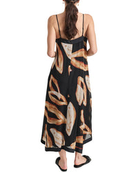 DKNY Dkny V-Neck Print Top