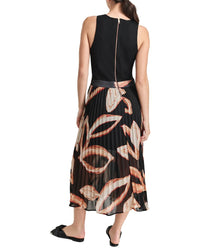 DKNY Dkny Chiffon Printed Top