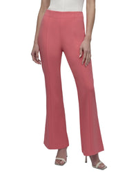 DKNY Dkny Scuba Wide Leg Front Seam Pant