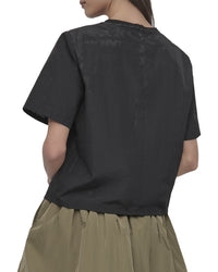 DKNY Dkny Perforated Logo Boxy T-Shirt