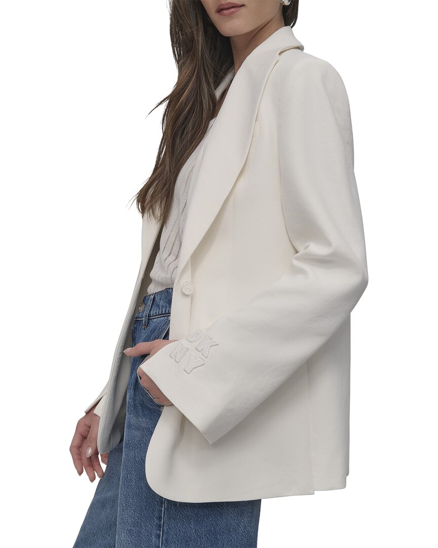 DKNY Dkny Logo Patch Blazer