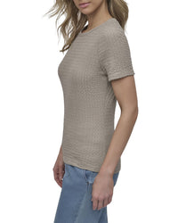 DKNY Dkny Textured Knit Top