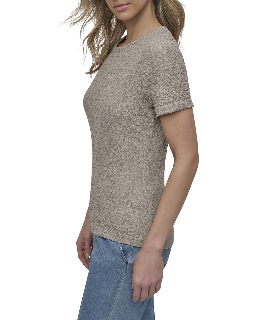 DKNY Dkny Textured Knit Top