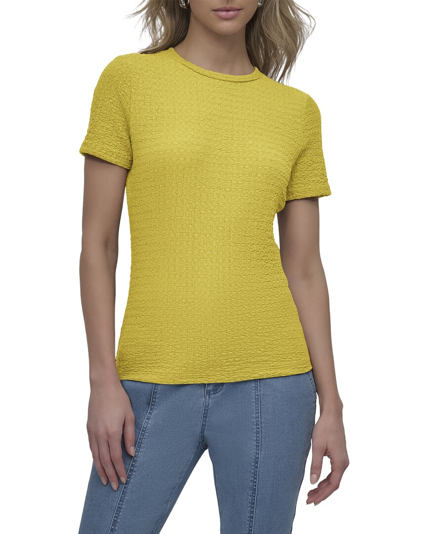 DKNY Dkny Textured Knit Top