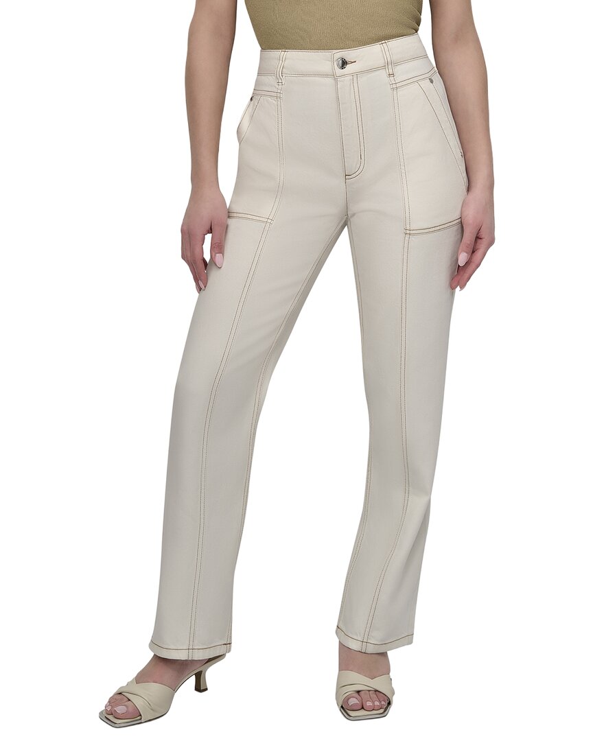 DKNY Dkny Contrast Stitch Pant