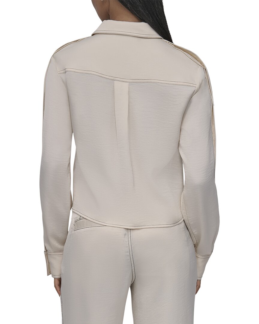 DKNY Dkny Glazed Dressing Top
