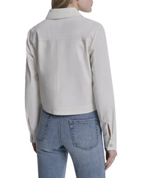 DKNY Dkny Twill Trucker Jacket