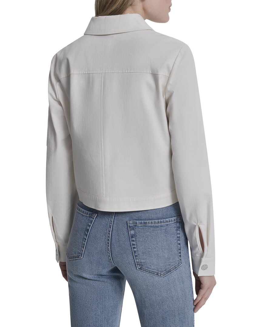 DKNY Dkny Twill Trucker Jacket
