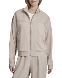 DKNY Dkny Full Zip Pinstripe Track Jacket