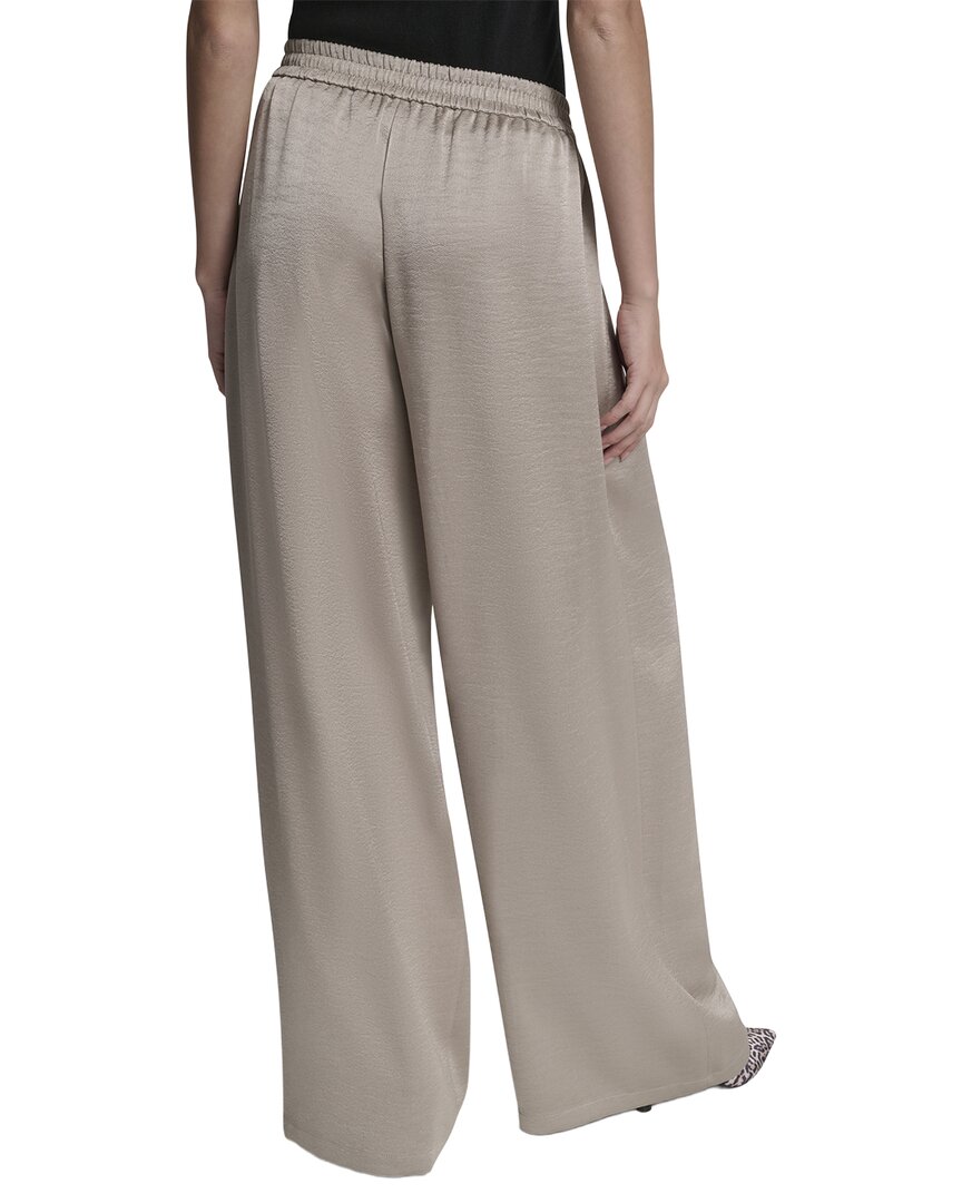 DKNY Dkny Pleated Wide Leg Pant