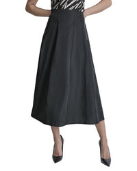 DKNY Dkny Taffeta Seamed Skirt