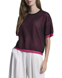 DKNY Dkny Boxy Two Layer Sweater