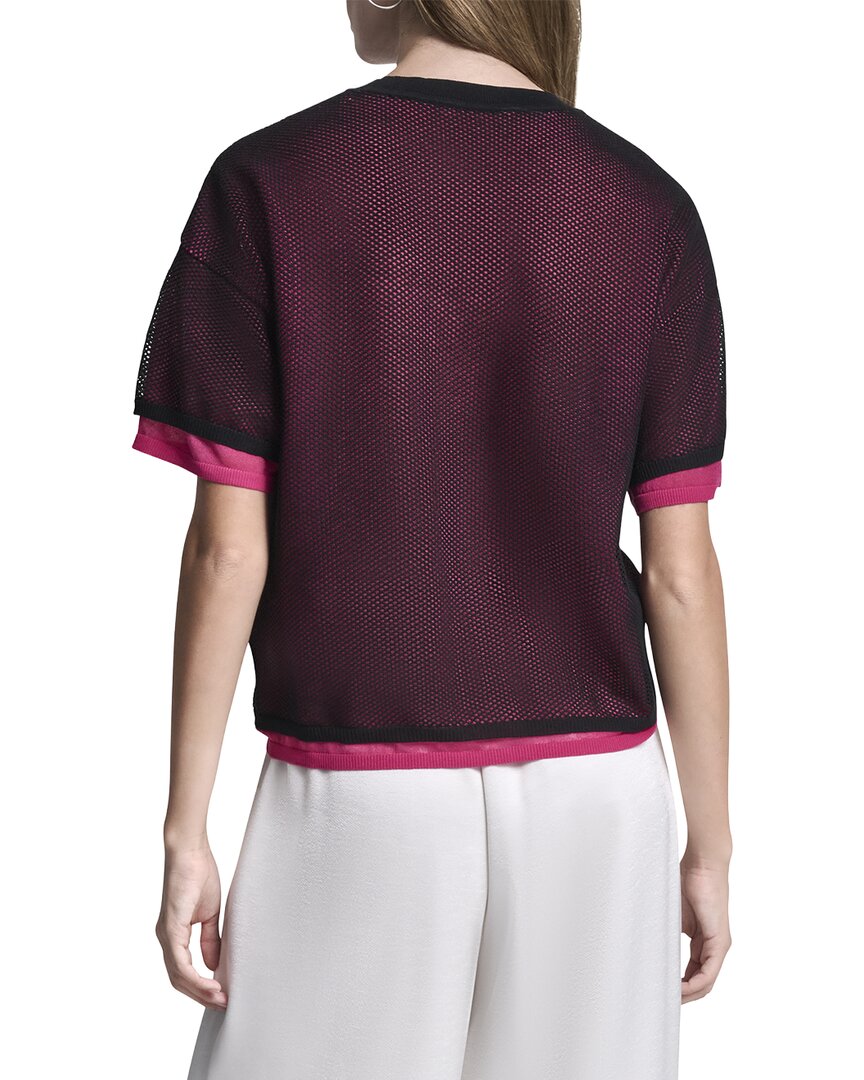 DKNY Dkny Boxy Two Layer Sweater