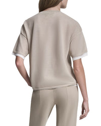 DKNY Dkny Boxy Two Layer Sweater