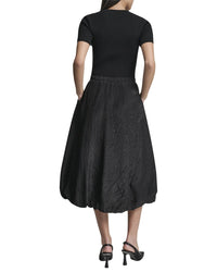 DKNY Dkny Mix Media Cargo Pocket Sweaterdress