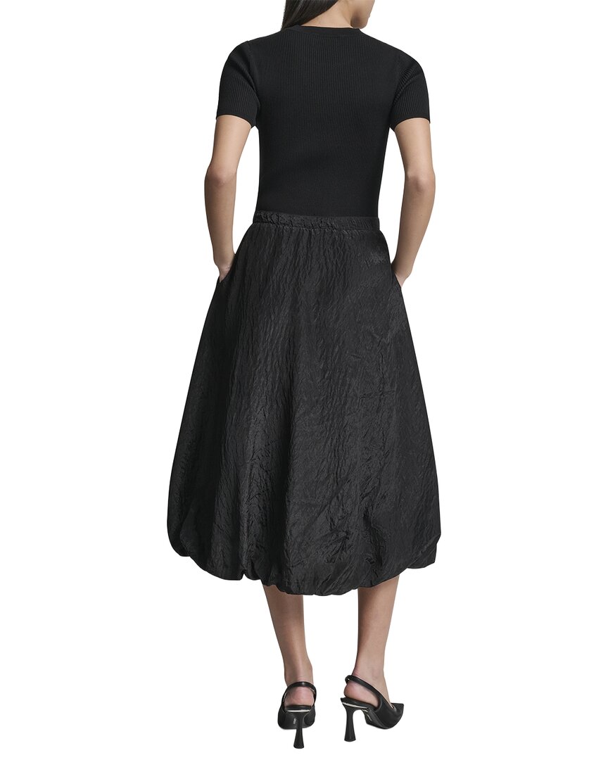 DKNY Dkny Mix Media Cargo Pocket Sweaterdress
