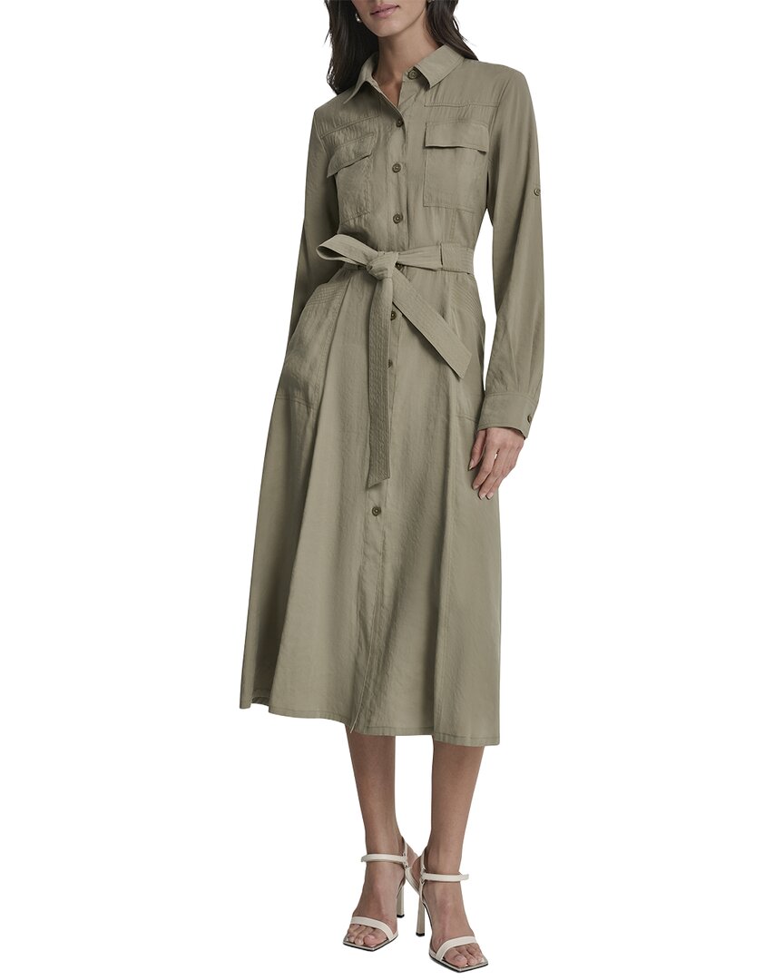 DKNY Dkny Roll Tab Fuji Cargo Dress