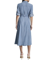 DKNY Dkny Roll Tab Cargo Dress