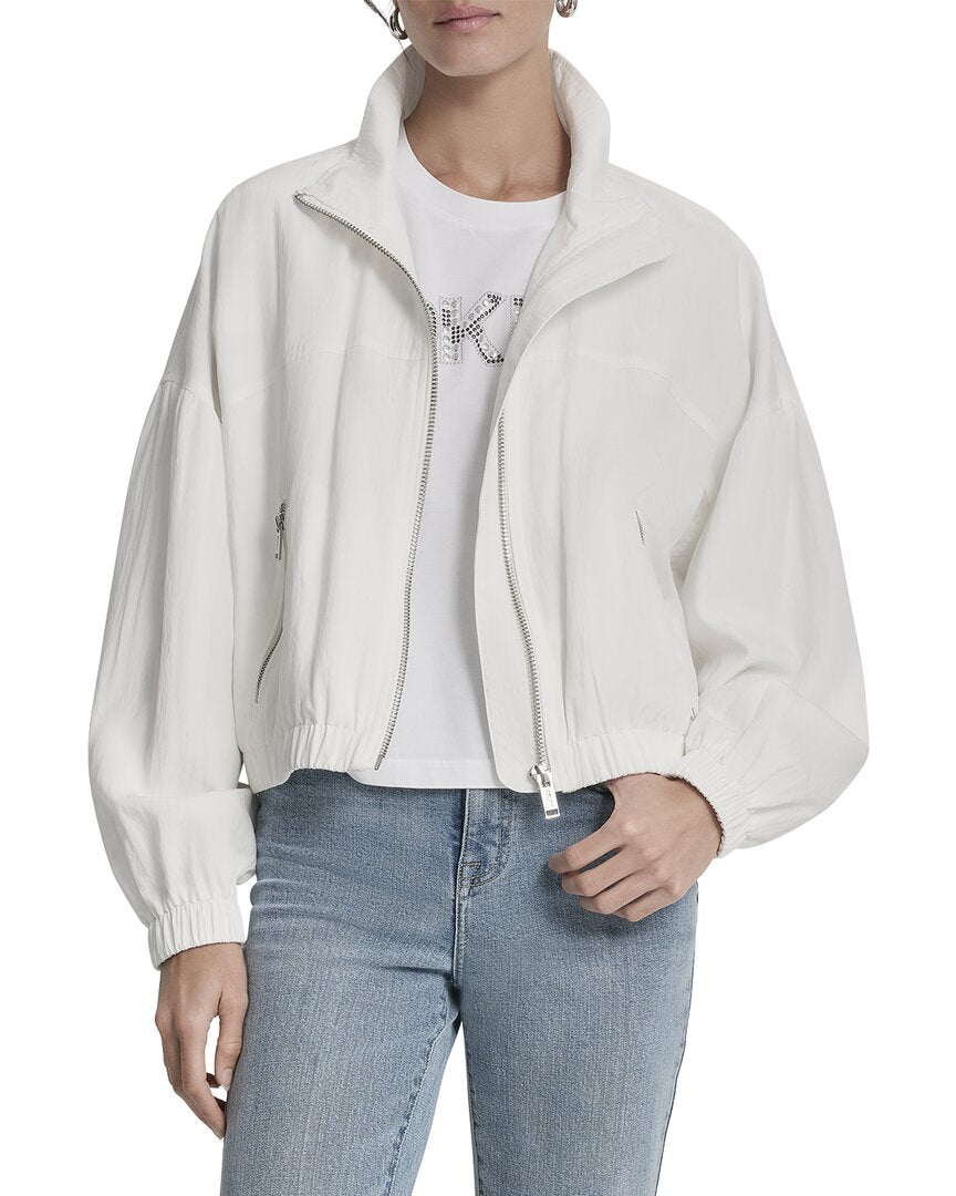 DKNY Dkny 1989 Logo Peached Trench Light Jacket