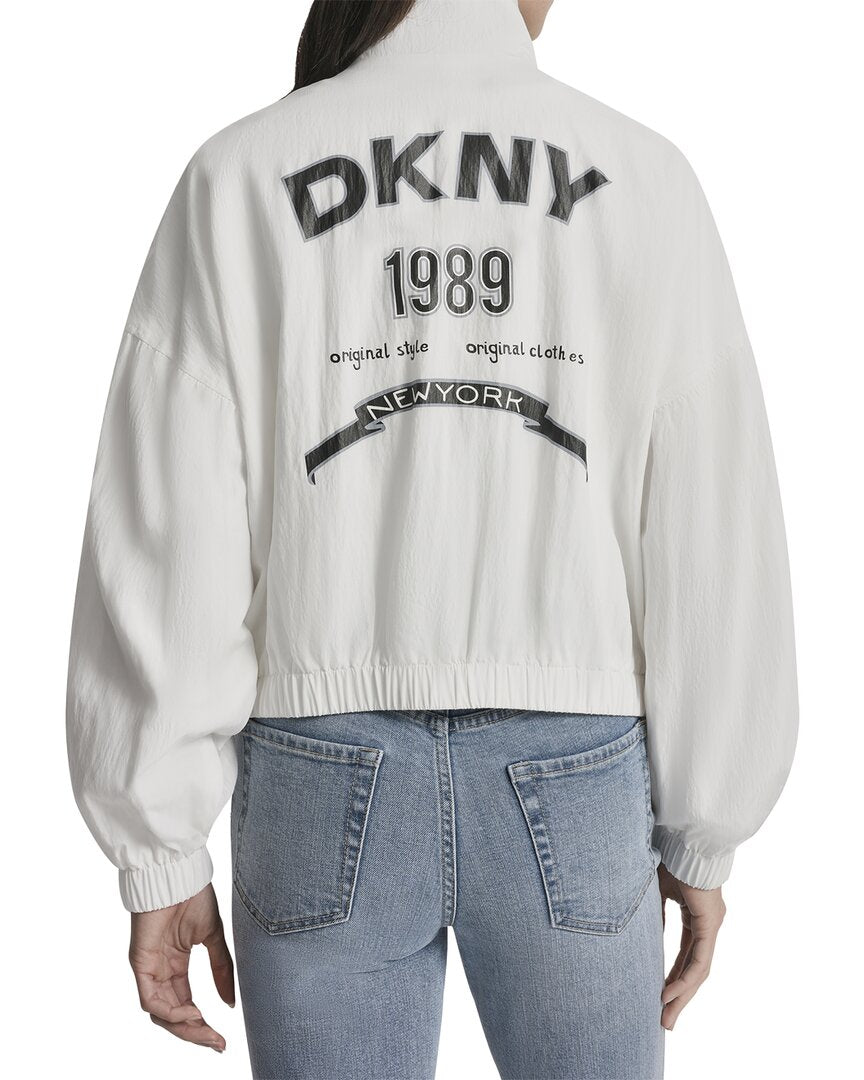DKNY Dkny 1989 Logo Peached Trench Light Jacket