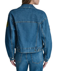 DKNY Dkny 1989 Pins & Patches Tribeca Wash Jacket