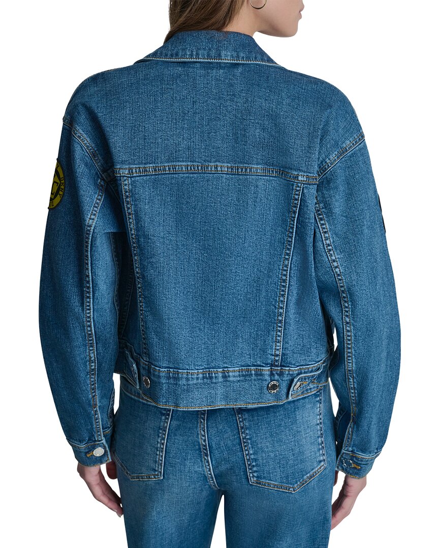 DKNY Dkny 1989 Pins & Patches Tribeca Wash Jacket