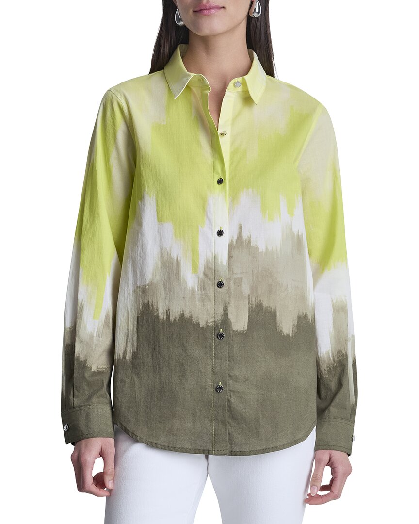 DKNY Dkny Voile Ombre Shirt