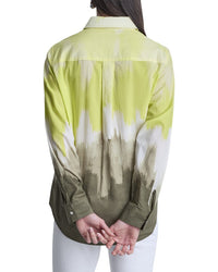 DKNY Dkny Voile Ombre Shirt