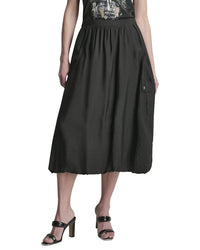 DKNY Dkny Pull-On Bubble Hem Cargo Pocket Skirt
