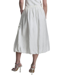 DKNY Dkny Pull-On Bubble Hem Cargo Pocket Skirt