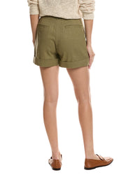 DKNY Dkny Pleated Linen-Blend Pant