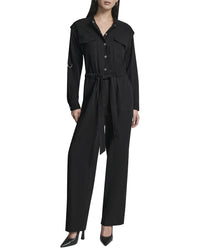 DKNY Dkny Roll Tab Jumpsuit