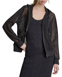 DKNY Dkny Grove Crochet Jacket