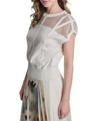 DKNY Dkny Corset Seam Sweater