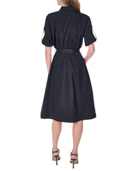 DKNY Dkny Roll Tab Button-Down Dress