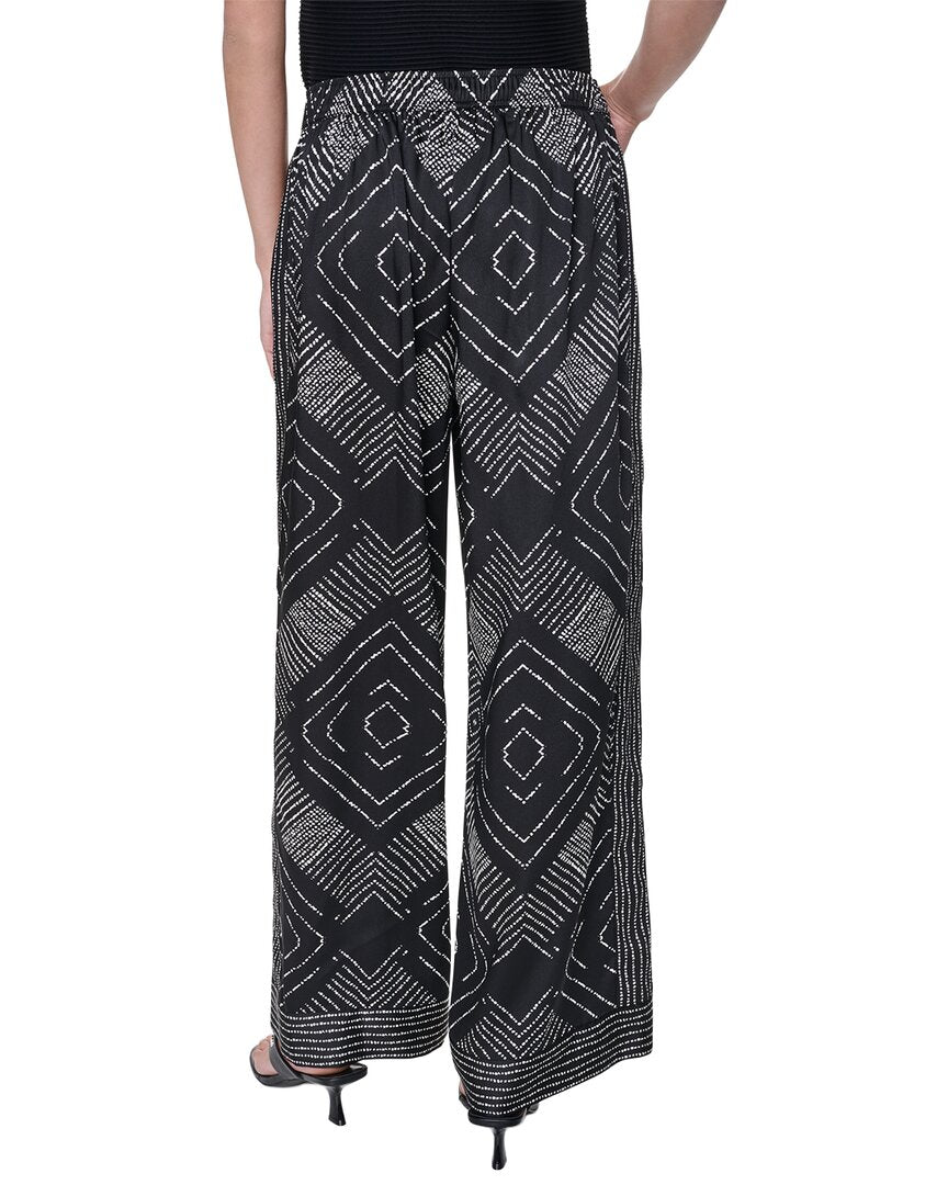 DKNY Dkny Printed Scarf Twill Pant
