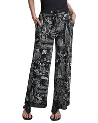 DKNY Dkny Printed Drawstring Pant