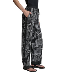DKNY Dkny Printed Drawstring Pant