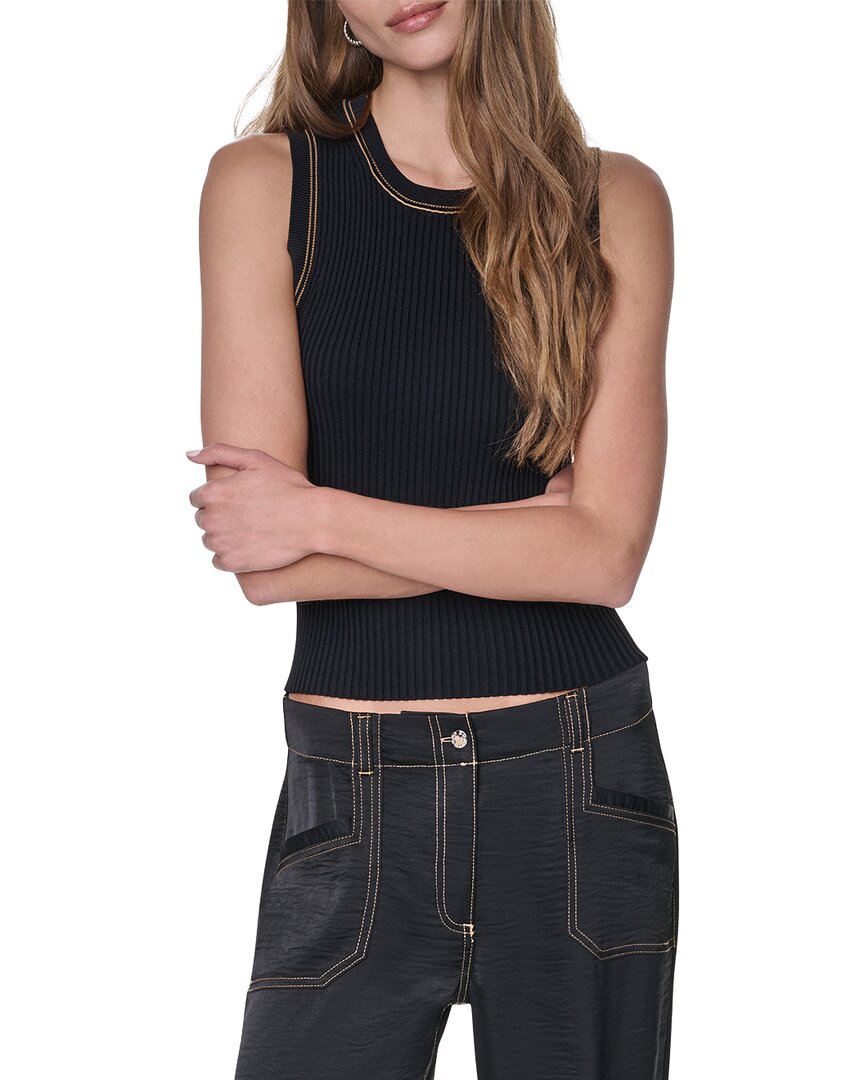 DKNY Dkny Top Stitch Glazed Pant