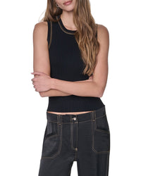 DKNY Dkny Top Stitch Glazed Pant