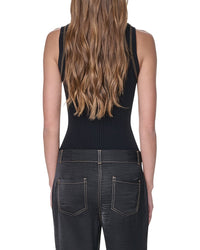 DKNY Dkny Top Stitch Glazed Pant