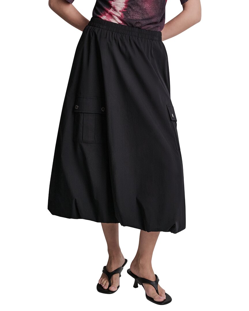 DKNY Dkny Cargo Pocket Poplin Skirt