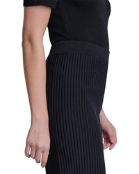 DKNY Dkny Fringe Sweater Skirt