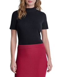 DKNY Dkny Fringe Sweater Skirt