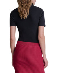 DKNY Dkny Fringe Sweater Skirt
